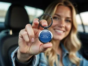 Ford Maßgeschneiderte Schlüsselanhänger Metall Logo